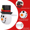 Snowman Porch Light Covers