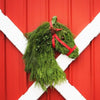 Winter Wreath-Farmhouse Double Horse Head Christmas Wreath (Christmas Sale!)