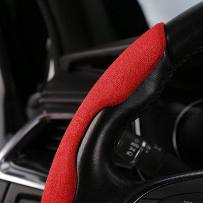 Car Anti-Skid Plush Steering Wheel Cover（2PCS）