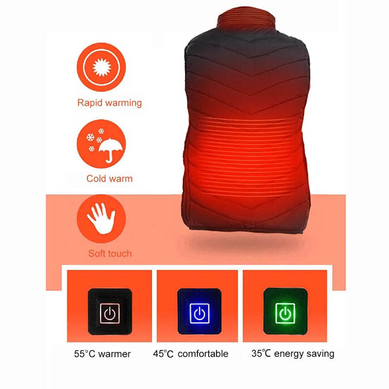 New Unisex Warming Heated Vest