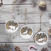 Craft Wooden Ornaments Christmas Tree Pendants