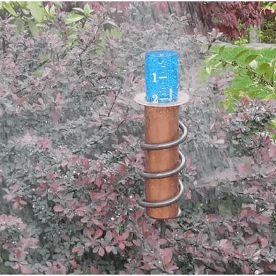 Copper Rain Gauge