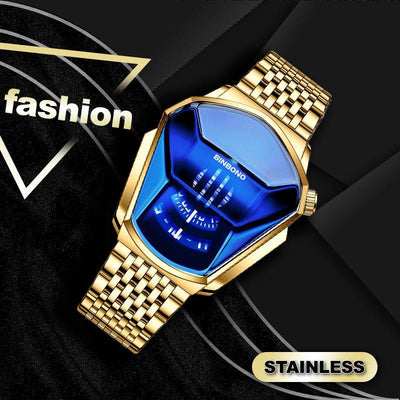 Diamond Style Quartz Watch For Men & Women【Free Shipping】