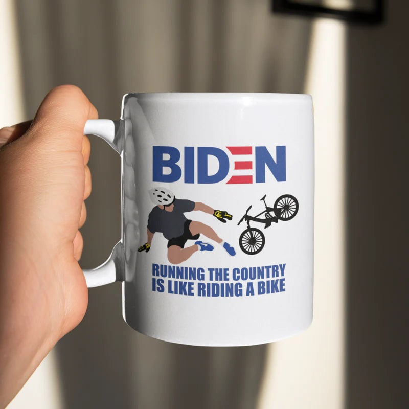 Biden Running The Country Mug