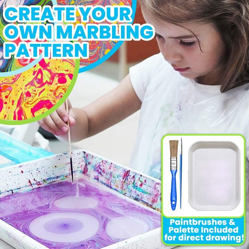 2021 New Water Marbling Paint Art Kit