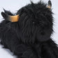 Highland Cow Slippers, Plush Scottish Cow Slippers