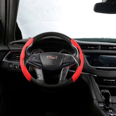 Car Anti-Skid Plush Steering Wheel Cover（2PCS）