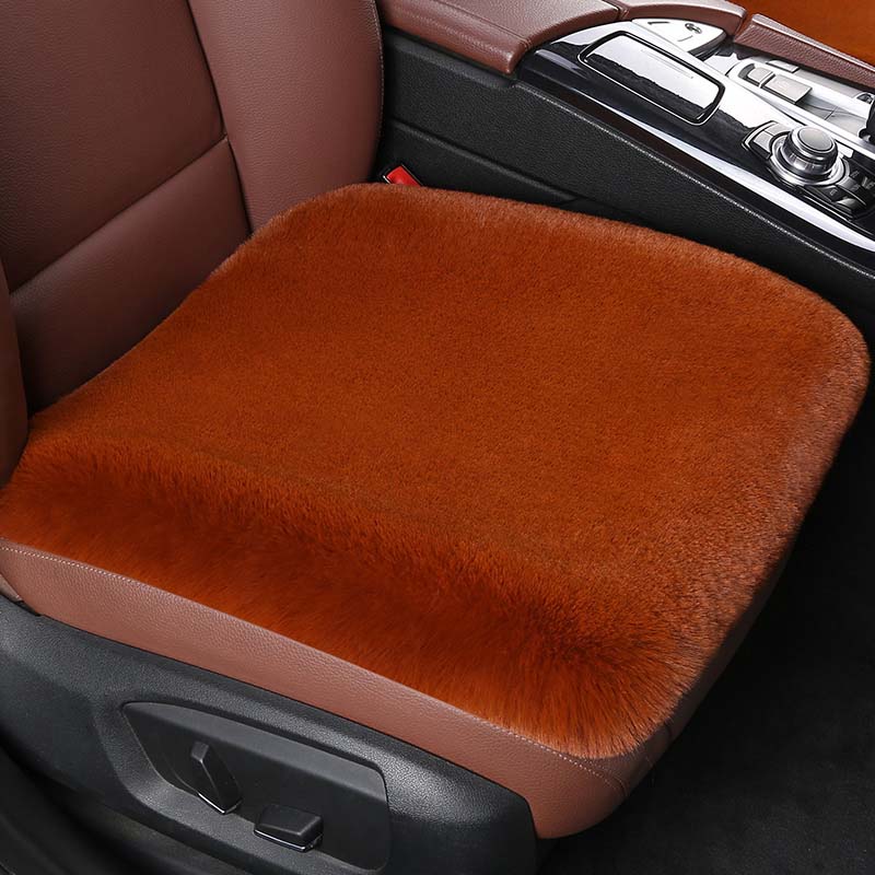 Plush Car Seat Cushion
