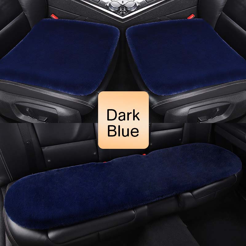 Plush Car Seat Cushion