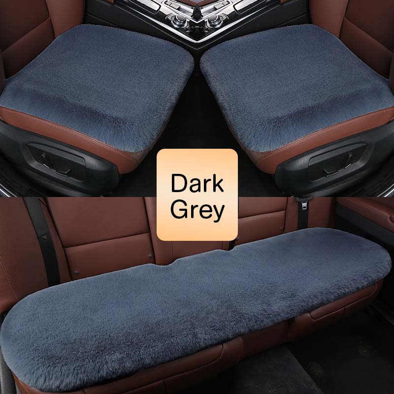 Plush Car Seat Cushion