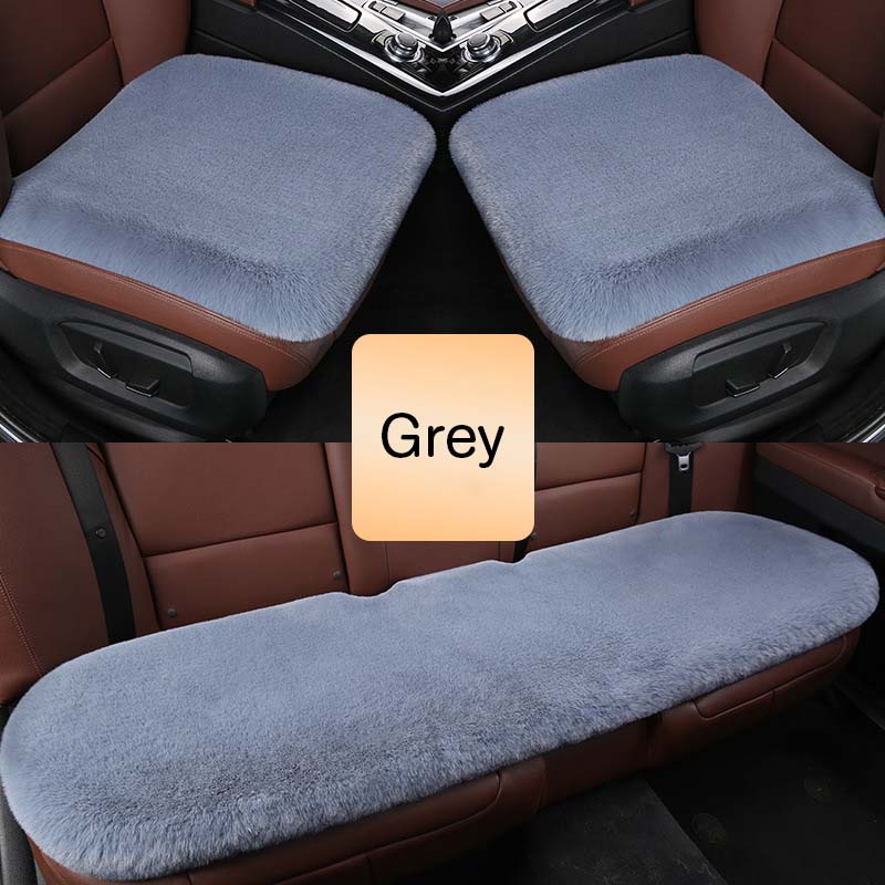 Plush Car Seat Cushion