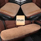 Plush Car Seat Cushion