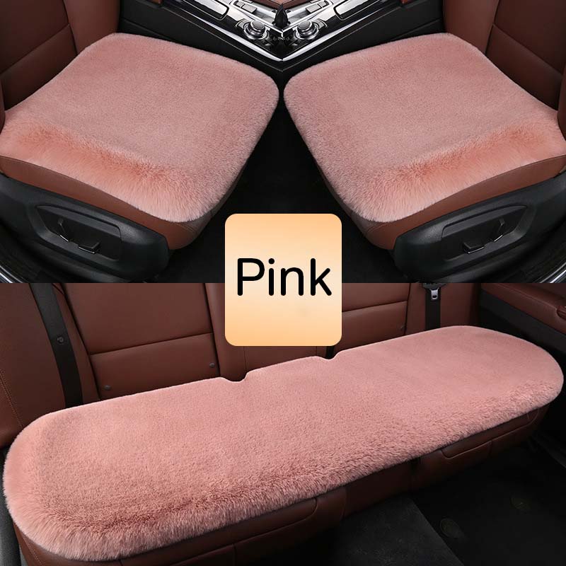 Plush Car Seat Cushion