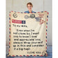 To My Wife - From Husband - AirMailBlanket - A325 - Premium Blanket