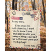 To My Wife - From Husband - AirMailBlanket - A325 - Premium Blanket