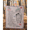 To My Wife - From Husband - AirMailBlanket - A326 - Premium Blanket