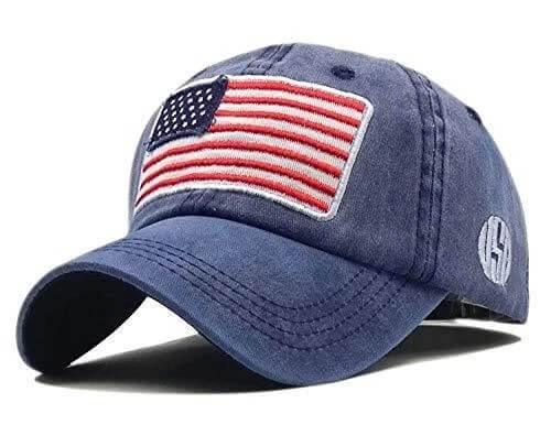 American Flag Baseball Cap USA Flag Trucker Hat