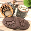 9 Pieces Animal Tracks Playdoh Stamps