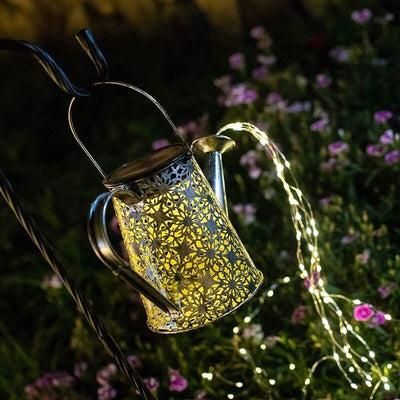 Solar Watering Can with Lights