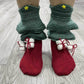 Christmas Tree Knitted Warm 3D Floor Socks