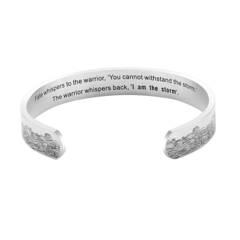 “I Am the Storm - Warrior" Bracelet