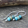 Beaded Turquoise Earrings