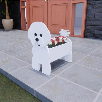 Bichon Frise Planter AP012