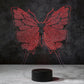 Butterfly 3D Illusion Lamp