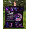 To My Mom - From Son - Butterflyblanket - A316 - Premium Blanket
