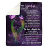To My Grandma - From Granddaughter - A319 - Premium Blanket