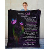 To My Dad - From Son - Butterflyblanket - A319 - Premium Blanket