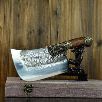 Legendary Stainless Steel Dragon Cleaver