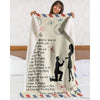 To My Wife - From Husband - Coupleblanket - A358 - Premium Blanket