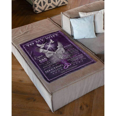 To My Wife - From Husband - Coupleblanket - A355 - Premium Blanket