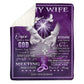 To My Wife - From Husband - Coupleblanket - A355 - Premium Blanket