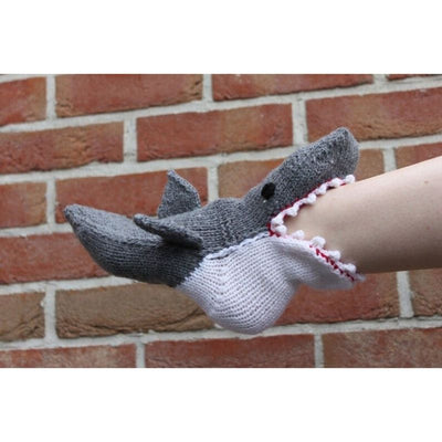 Knit Crocodile Socks