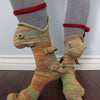 Knit Crocodile Socks