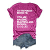 You Are Amazing Beautiful And Enough V-Neck T-shirt