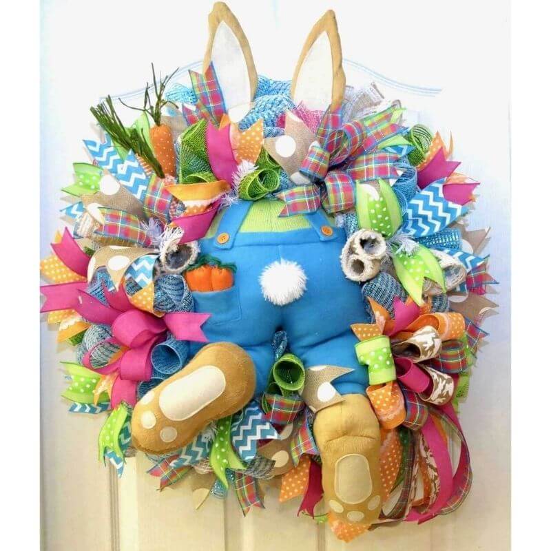 Easter Bunny Door Ornament