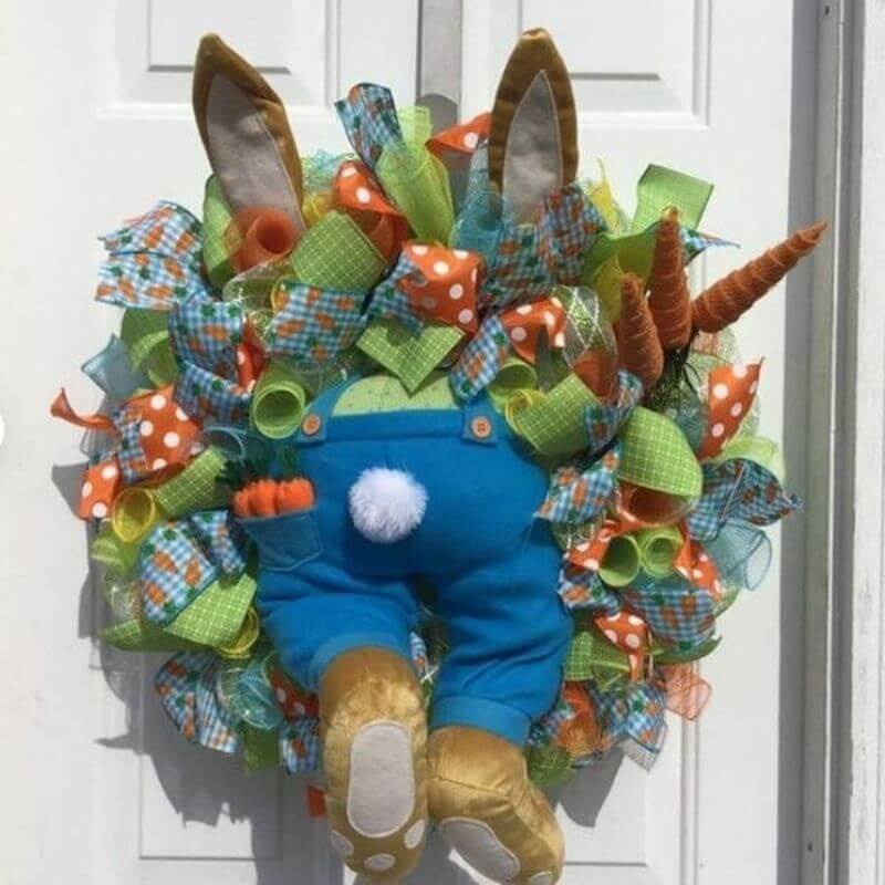 Easter Bunny Door Ornament