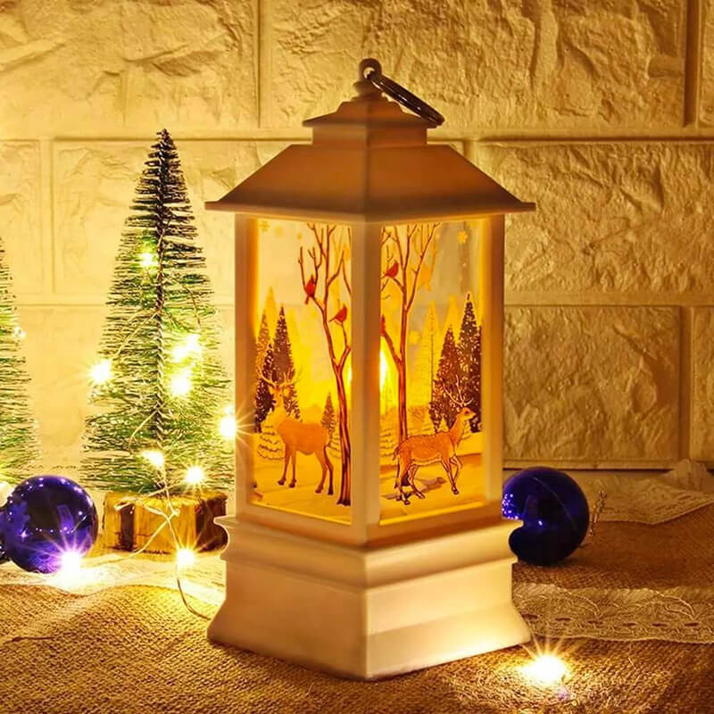 【Early Sale 50% Off+Free Shipping】Electric snowing music street lamp Christmas decorations🎉