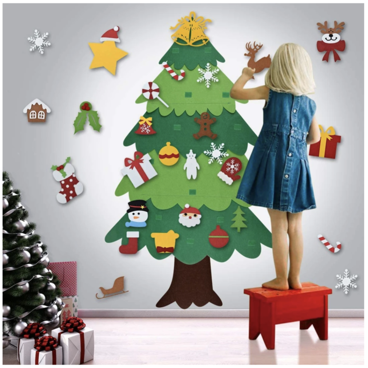 DIY Felt Tree & Spare Ornaments Bundle【Limited Time Promotion】