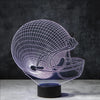 Football Helmet 3D Illusion Lamp