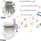 Heart Shape Crystal Mini Thumb Piano