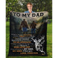 To My Dad - From Son - A366 - Premium Blanket