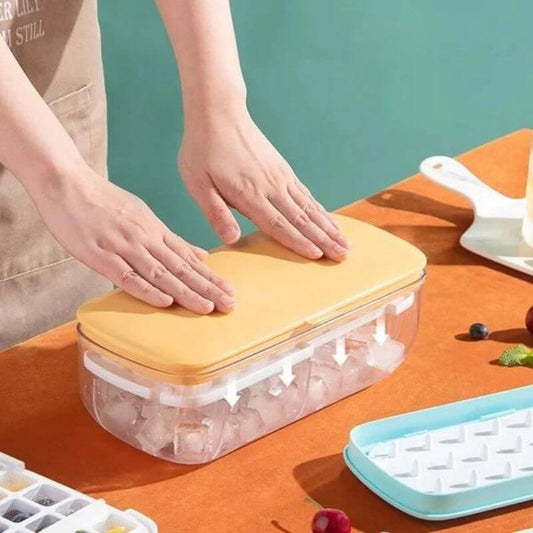 Press type Ice Cube Maker