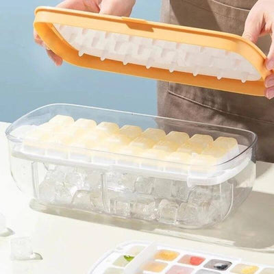 Press type Ice Cube Maker