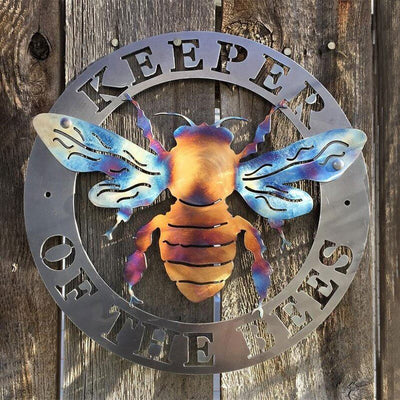 Keeper of the Bees Metal Art