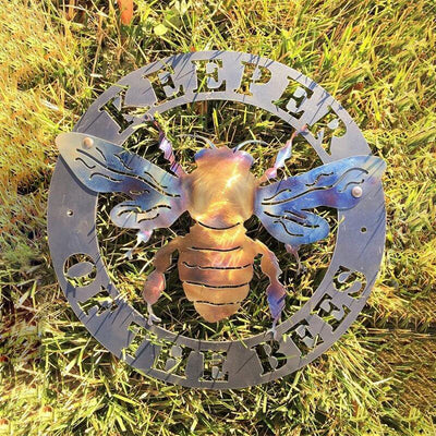 Keeper of the Bees Metal Art