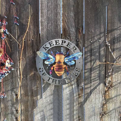 Keeper of the Bees Metal Art